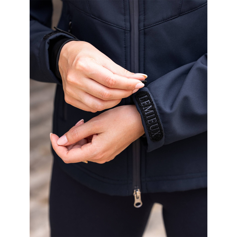 LeMieux Celine Soft Shell Jacket - Navy-5